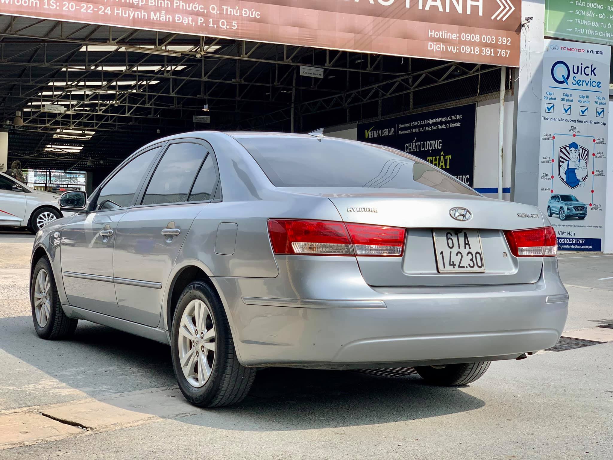 Carbizvn  Hyundai Sonata 2009 sedan hạng D KHÔNG túi khí